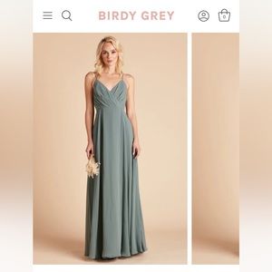 Birdy Grey Kaia Bridesmaid Dress, Color: Sea Glass. Size: Medium.